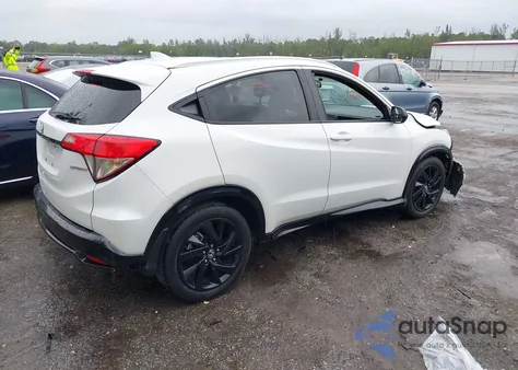 2022 Honda Hr-V 2Wd Sport z USA, uszkodzony, nr VIN 3CZRU5H13NM726889